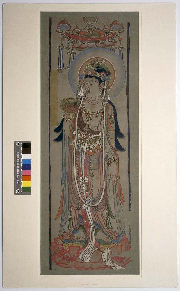 图片[1]-banner; painting; 幡(Chinese); 繪畫(Chinese) BM-1919-0101-0.139-China Archive